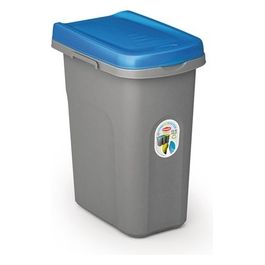 Pattumiera Eco System 15 Litri Grigio/Blu