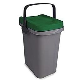 Pattumiera Eco System 7 Litri Grigio/Verde