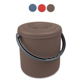 Pattumiera Tonda Eureka Rosso Sunset 25 Litri