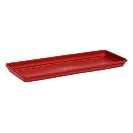 Sottovaso in Plastica medio Rettangolare Coccio 58.50X17
