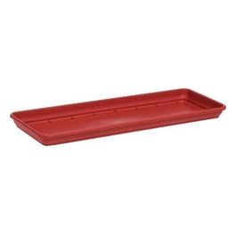 Sottovaso in Plastica medio Rettangolare Coccio 80X17