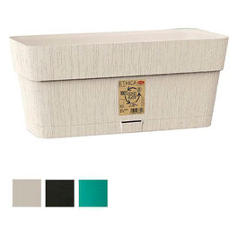 Vaso Ethica Rettangolare Riserva Acqua Verde Oliva 50cm
