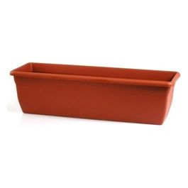 Vaso in Plastica Medio Rettangolare Coccio 50X20 H.16