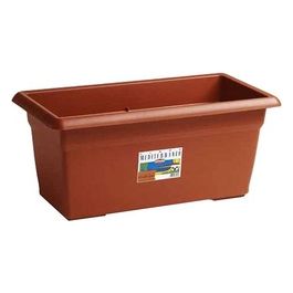 Vaso in Plastica Medio Rettangolare Coccio 100X45 H.40