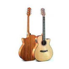 chitarra acustica in abete massello lucido ideale per musicisti professionisti o principianti con suono ricco e potente