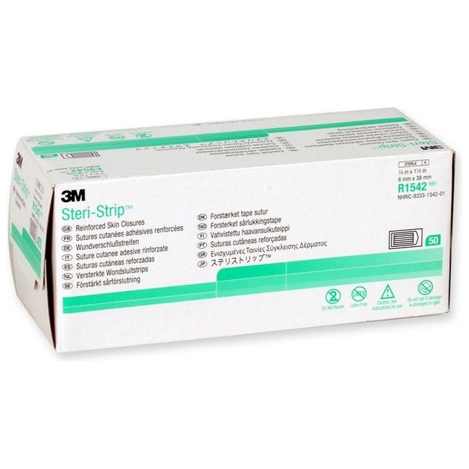 Steri-Strip 3M - 38 X 6 Mm 300 pz. (50 buste da 6 pz.)