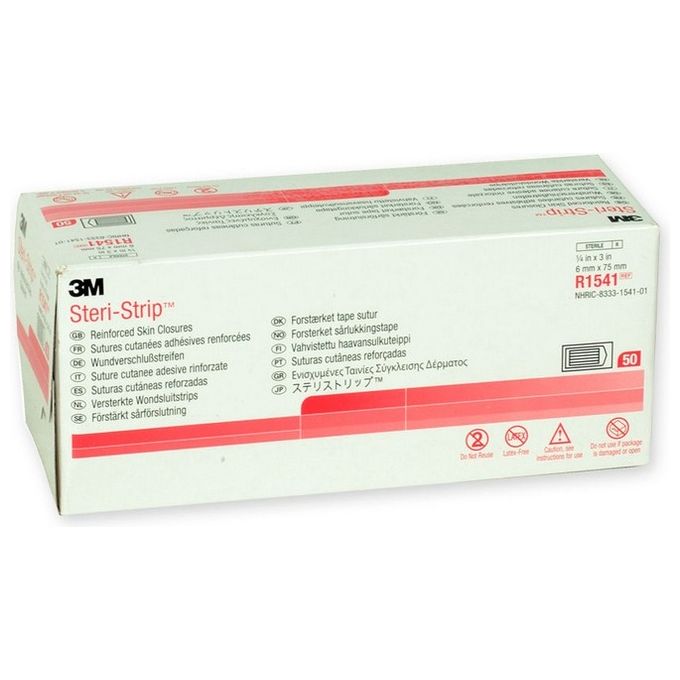 Steri-Strip 3M - 75 X 6 Mm 150 pz. (50 buste da 3 pz.)