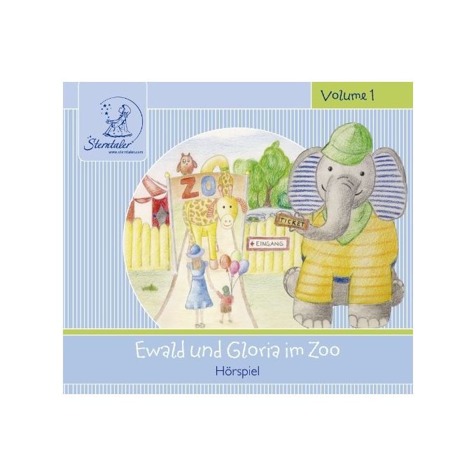 Image of CD Sterntaler Horgeschichten Ewald and Gloria Im Zoo DVD per un intrattenimento educativo e divertente per bambini