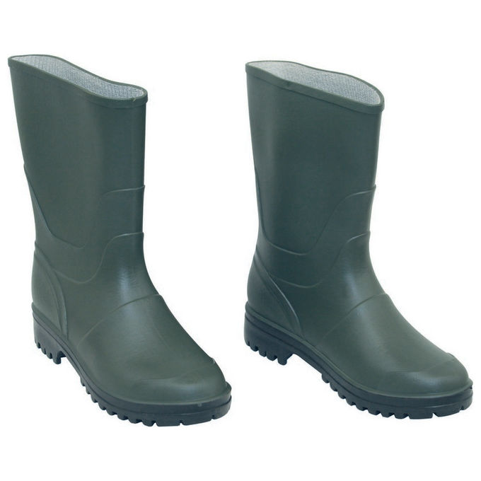 Stivali Pvc Verdi Tronchetto 38