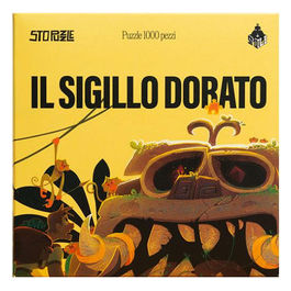 Stopuzzle, Puzzle 1000 Pezzi, Il Sigillo Dorato Art By Smile Agency