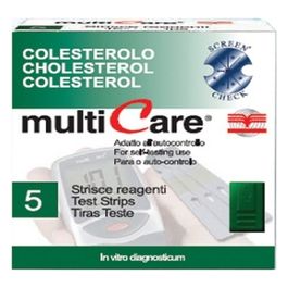 Strisce Colesterolo Per Multicare conf. 5 pz.