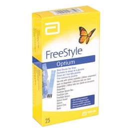 STRISCE GLUCOSIO ABBOTT FREESTYLE OPTIUM