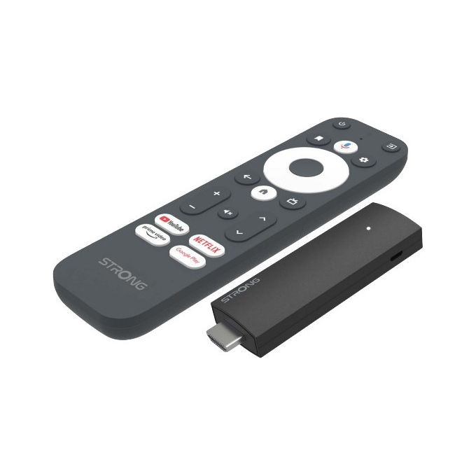 Image of Strong LEAP-UNA Android TV televisore Box 2K Ultra HD Nero - 1GB RAM 8GB ROM HDMI Wi-Fi