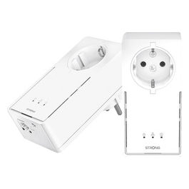 POWERL2000DUOEU Kit Powerline 2000 Mbit/s Ethernet Gigabit Bianco 2 pezzi