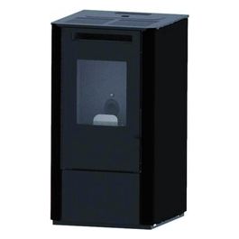 Punto Fuoco Stufa a Pellet Vania 9.5kw Nero Goffrato