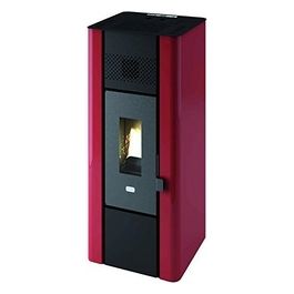 stufa a Pellet Minni 6,3Kw (Br) Rosso