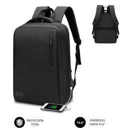 Subblim City Laptop Backpack 15.6" Nero