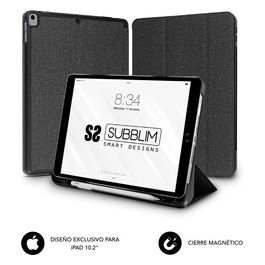Subblim Custodia Tablet Shock Case per iPad 10.2" 9/8/7 Gen Nero