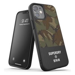 Superdry Canvas Cover per iPhone 12 Mini Mimetico