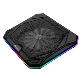 Bora X1 Gaming Laptop Cooling Pad Raffreddatore per laptop fino a 17 pollici velocità ventilatore regolabile più potenza illuminazione RGB