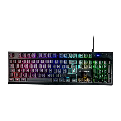 Kingpin X2 Gaming Tastiera Italiana RGB con Pannello Frontale in Alluminio