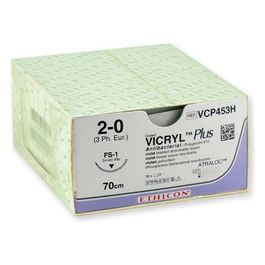 Sutura Assorbibile Ethicon Vicryl Plus - 2/0 Ago 24 Mm conf. 36 pz.