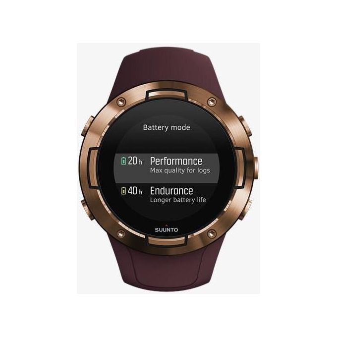 Suunto 5 Burgundy Copper Orologio Sportivo Oro Touch Screen 218x218 Pixel Bluetooth