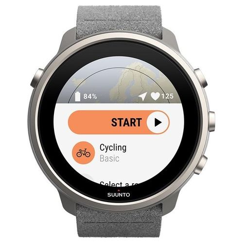 Suunto 7 50mm GPS Sport Outdoor Salute Notifiche Bluetooth WiFi NFC Stone Grey Titanium