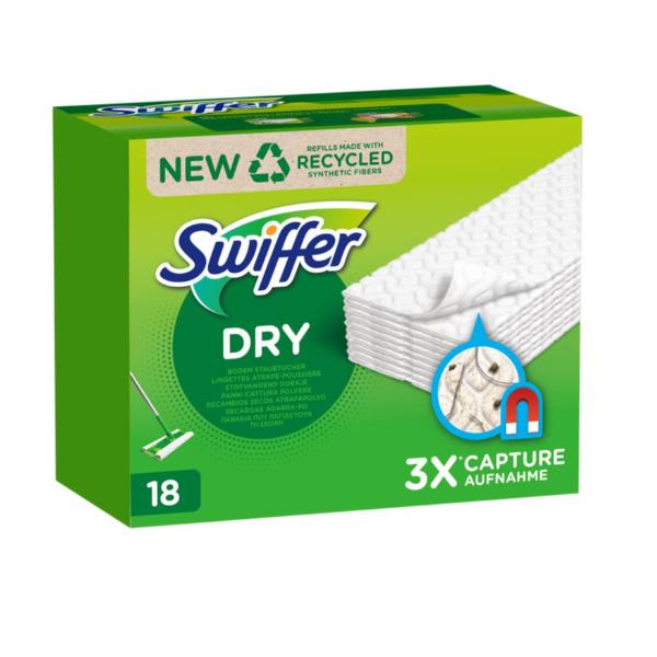 Swiffer Confezione 18 Panni Ricarica Dry