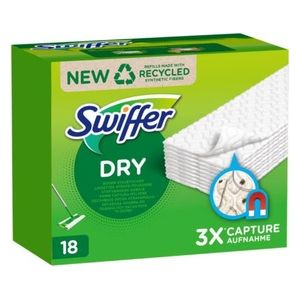 Swiffer Confezione 18 Panni Ricarica Dry