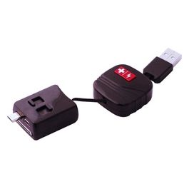 Swiss charger Cavo Ipod e Iphone Retrattile Cable 3-in-1 Micro Usb Mini Usb e 30pin