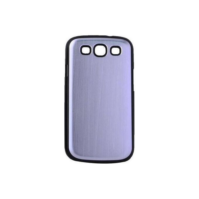 Swiss charger Custodia per Samsung Galaxy SIII in Alluminio Argento Satinato