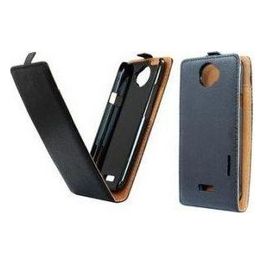 Custodia per Samsung Galaxy S4 In Pelle Flip Nero