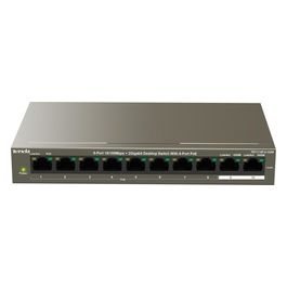 Switch 8 porte PoE desktop 8 porte 10/100Mbps + 2 Gigabit