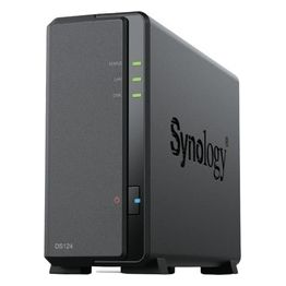 Synology DiskStation DS124 Server NAS e di Archiviazione Desktop Collegamento Ethernet LAN Nero RTD1619B