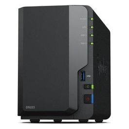 Synology DiskStation DS223 Server NAS e di Archiviazione Desktop Collegamento Ethernet LAN RTD1619B