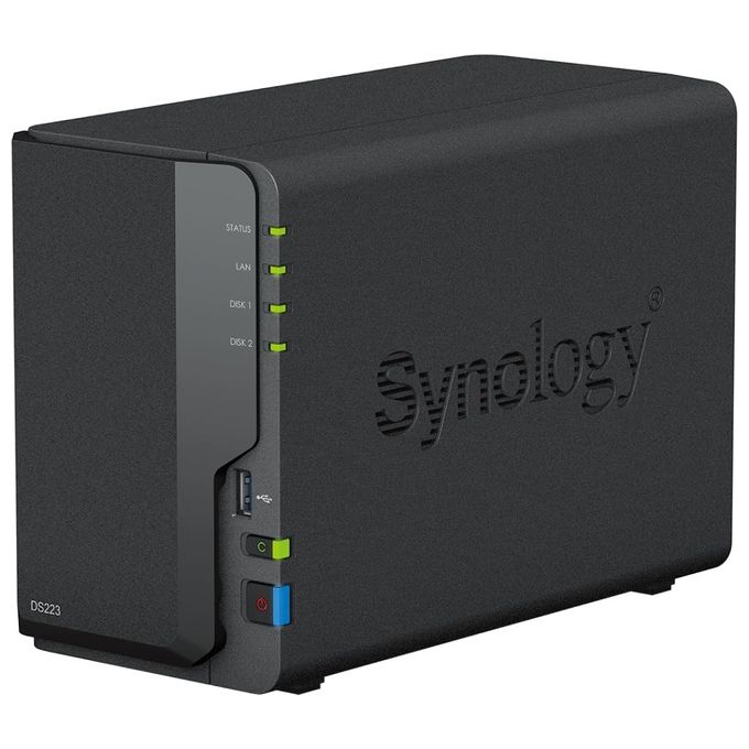 Synology DiskStation DS223 NAS Desktop 2 Bay 2GB DDR4 HDD SSD