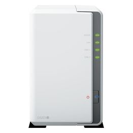 Synology DiskStation DS223J Server NAS e di Archiviazione Desktop Collegamento Ethernet LAN Bianco RTD1619B