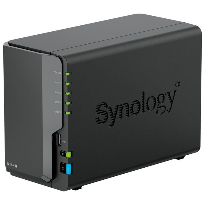 Synology DiskStation DS224+ NAS 2 bay 36TB Intel Celeron archiviazione di rete