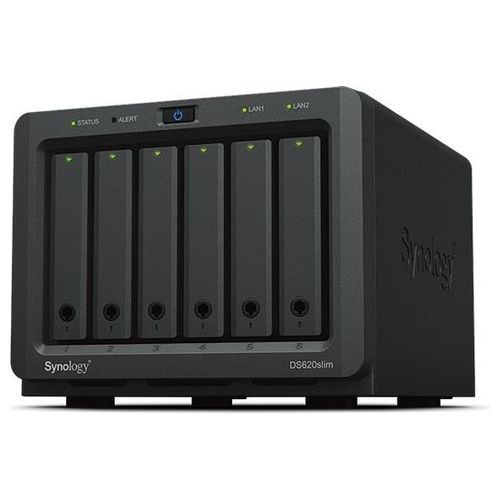 Synology DiskStation DS620SLIM Server NAS e di Archiviazione Collegamento Ethernet LAN Scrivania Nero