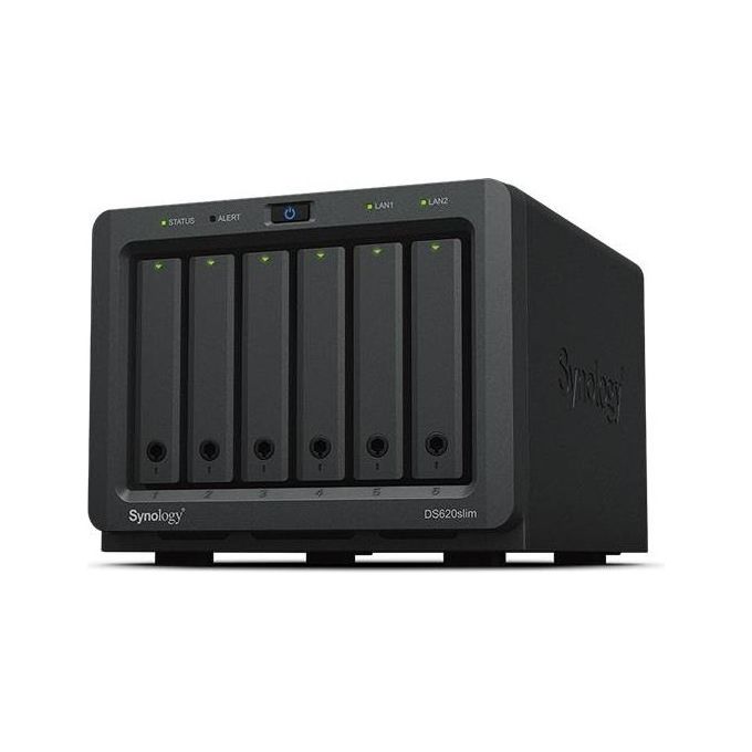 Synology DiskStation DS620SLIM Server NAS e di Archiviazione Collegamento Ethernet LAN Scrivania Nero