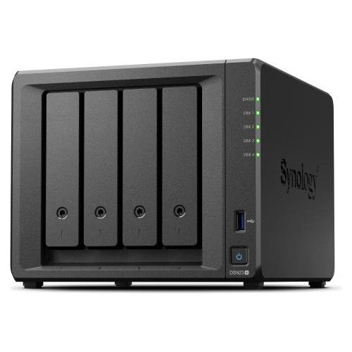 Synology DiskStation DS923 Server NAS e di Archiviazione Tower Collegamento Ethernet LAN Nero R1600
