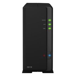 DS118 nas 1bay 3,5 Sata3 1,4ghz dc 1gb ddr3 Gigalan Usb3.0