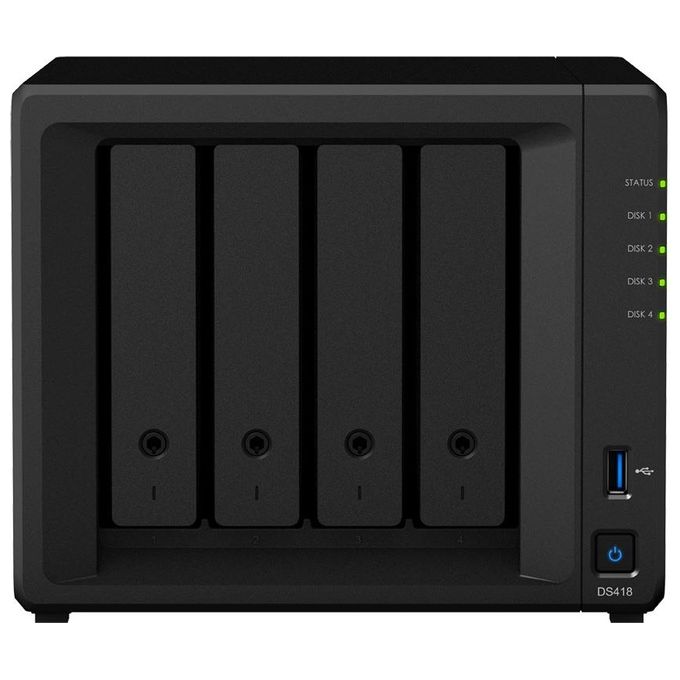 Synology DS418 NAS per 4hd