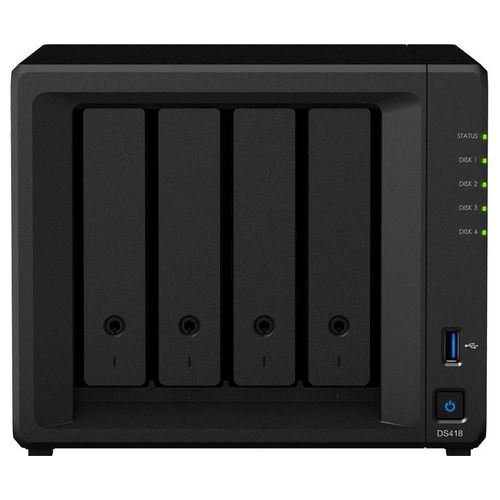 Synology DS418 NAS per 4hd