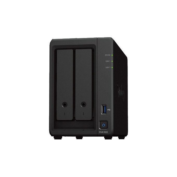 Synology DVA1622 NVR 16 canali Deep Learning Gigabit Ethernet videosorveglianza