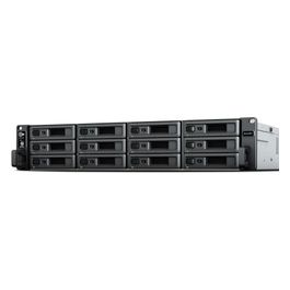 Synology RackStation RS2423 Server NAS e di Archiviazione Armadio 2U Collegamento Ethernet LAN Nero Grigio V1780B