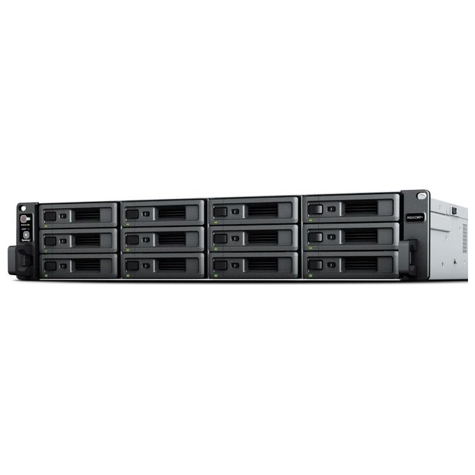 Synology RackStation RS2423RP Server NAS e di Archiviazione Armadio 2U Collegamento Ethernet LAN Nero Grigio V1780B