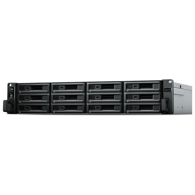 Synology RackStation RS3621RPXS Server NAS e di Archiviazione Armadio 2U Collegamento Ethernet LAN Nero D-1531