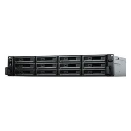 Synology RackStation RS3621XS+ Server NAS e di Archiviazione Server di Archiviazione Armadio 2U Collegamento Ethernet LAN Nero D-1541